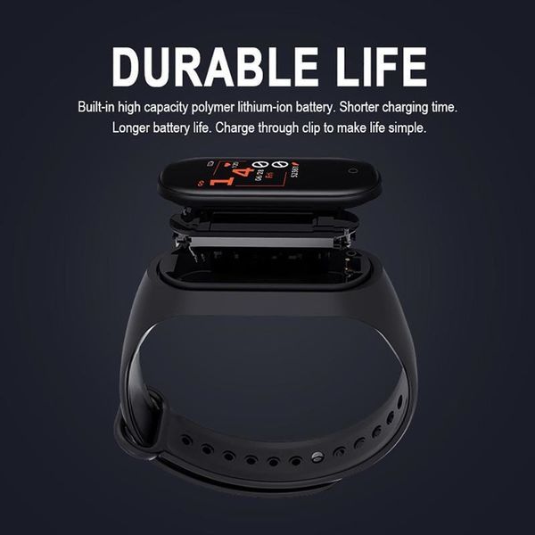 m4 smart band fitness trcker sport bracelet pedometer heart rate blood pressure bluetooth health wirstband waterproof smartband
m4 smart band fitness trcker sport bracelet pedometer heart rate blood pressure bluetooth health wirstband waterproof smartband
