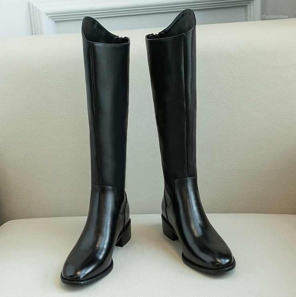 boots riding women knee high cow leather metal rivets zipper med heels gorgeous knight zapatos de mujer1, Black
boots riding women knee high cow leather metal rivets zipper med heels gorgeous knight zapatos de mujer1, Black