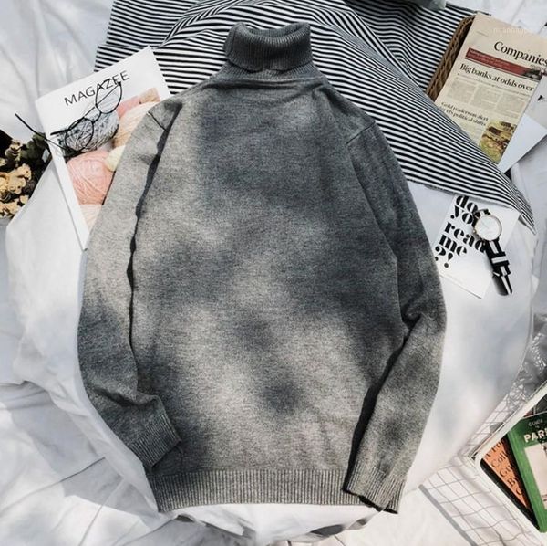 men casual style sweaters full sleeve length pullovers item type solid pattern turtleneck collar standard thickness1, White;black
men casual style sweaters full sleeve length pullovers item type solid pattern turtleneck collar standard thickness1, White;black