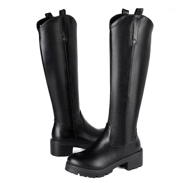 sagace knee high women boot autumn winter zipper vintage flat shoes steampunk leather buckle ladies snow boots 11221, Black
sagace knee high women boot autumn winter zipper vintage flat shoes steampunk leather buckle ladies snow boots 11221, Black