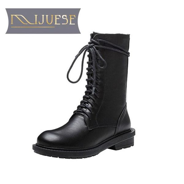 mljuese 2021 women mid-calf boots cow leather winter short plush zipper round toe high heels female riding boots size 39, Black
mljuese 2021 women mid-calf boots cow leather winter short plush zipper round toe high heels female riding boots size 39, Black
