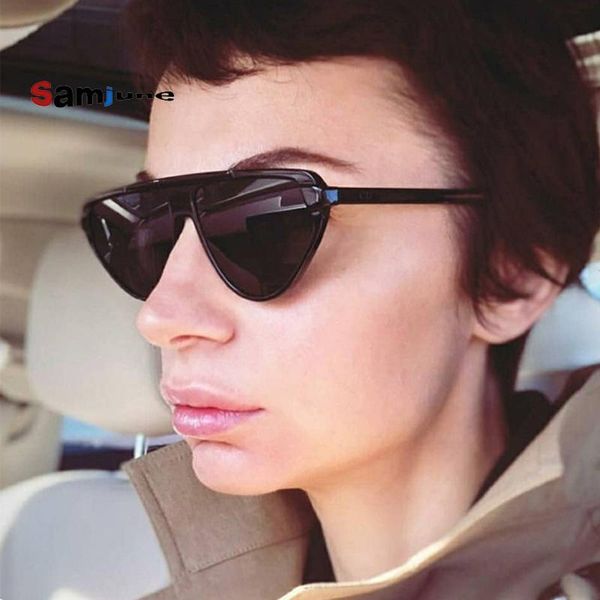 samjune retro thick frame cat eye pink sunglasses women sun glasses men designer mirror lens cat eye glasses for female oculos, White;black
samjune retro thick frame cat eye pink sunglasses women sun glasses men designer mirror lens cat eye glasses for female oculos, White;black