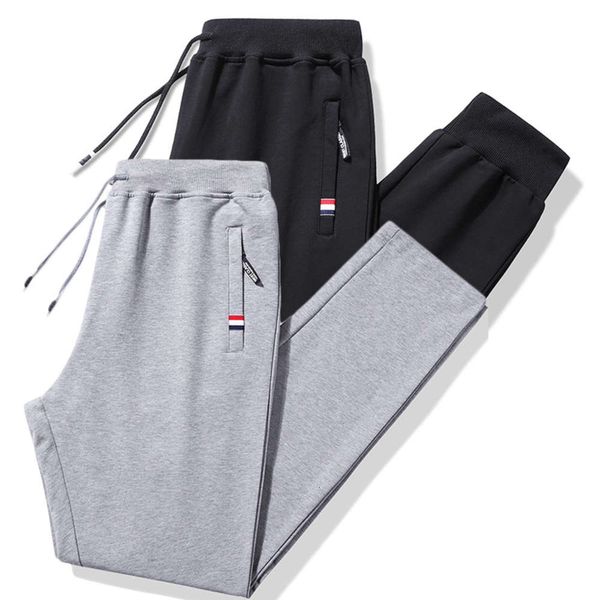 autumn and winter sports men's loose straight casual cotton fat large size knitted youth's mouth guard pants, Blue
autumn and winter sports men's loose straight casual cotton fat large size knitted youth's mouth guard pants, Blue