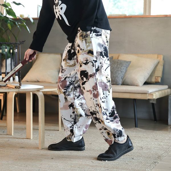 2021 new men harem mens streetwear cotton flower pants male hip hop harajuku loose fashions trousers plus size y2je, Black
2021 new men harem mens streetwear cotton flower pants male hip hop harajuku loose fashions trousers plus size y2je, Black