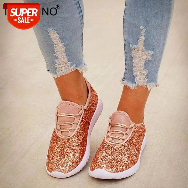 women lace up bling sneakers glitter autumn flat vulcanized ladies casual female fashion platform plus size gold shoes #pg2z
women lace up bling sneakers glitter autumn flat vulcanized ladies casual female fashion platform plus size gold shoes #pg2z