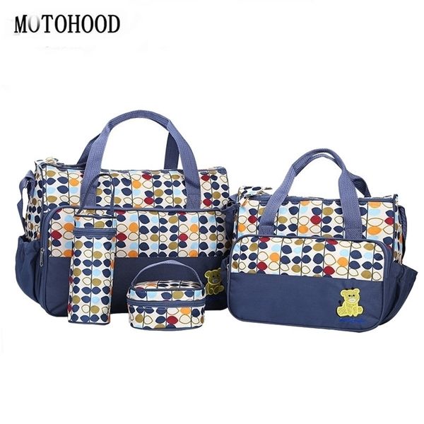 motohood 5pcs/lot mother bags for mom multifunctional organizer baby maternity nappy changing women messenger bag 201120
motohood 5pcs/lot mother bags for mom multifunctional organizer baby maternity nappy changing women messenger bag 201120