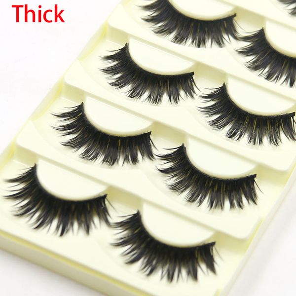 5 pairs multilayer 3d mink false lashes eye lashes black thick fake eyelashes natural long eyelashes makeup kit tool maquiagem
5 pairs multilayer 3d mink false lashes eye lashes black thick fake eyelashes natural long eyelashes makeup kit tool maquiagem