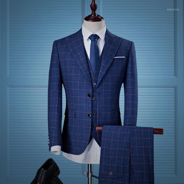 suit set three-piece suit (coat + trousers + vest) men's business england plaid casual studio married dress large size 4xl1, White;black
suit set three-piece suit (coat + trousers + vest) men's business england plaid casual studio married dress large size 4xl1, White;black
