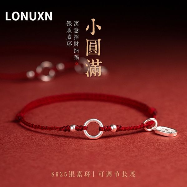 couple red thread 925 sterling silver anklet women men fine jewelry rope chain circle anklets tassel lucky gift, Red;blue
couple red thread 925 sterling silver anklet women men fine jewelry rope chain circle anklets tassel lucky gift, Red;blue