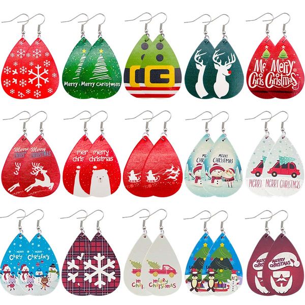 christmas halloween leather teardrop leather dangle earrings new luminous santa claus snowman elk ear accessory fashion jewelry, Silver
christmas halloween leather teardrop leather dangle earrings new luminous santa claus snowman elk ear accessory fashion jewelry, Silver