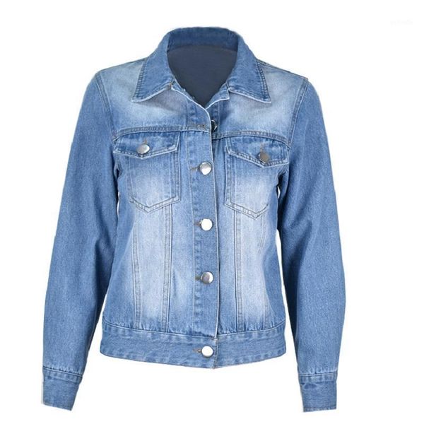 casaca jeans mujer new vetement femme long sleeve ropa tejana mujer lapel loose jassen dames wash jean jackets blue denim jacket1, Black;brown
casaca jeans mujer new vetement femme long sleeve ropa tejana mujer lapel loose jassen dames wash jean jackets blue denim jacket1, Black;brown