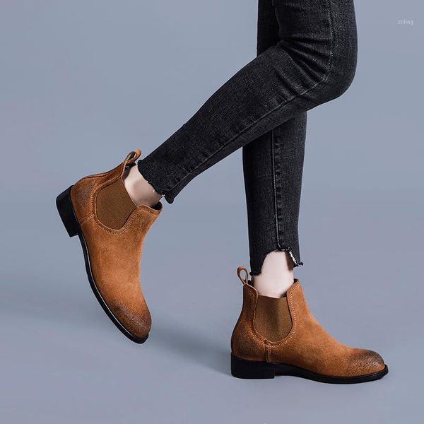 boots woman warm short cow suede leather women slip on ankle winter low heels party office shoes big size1, Black
boots woman warm short cow suede leather women slip on ankle winter low heels party office shoes big size1, Black