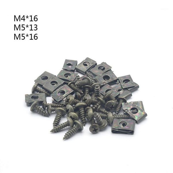 m4/m5 motorcycle anti-rust u-type metal clips self-tapping screws retainer kit for motorcycle fairing scooter1
m4/m5 motorcycle anti-rust u-type metal clips self-tapping screws retainer kit for motorcycle fairing scooter1