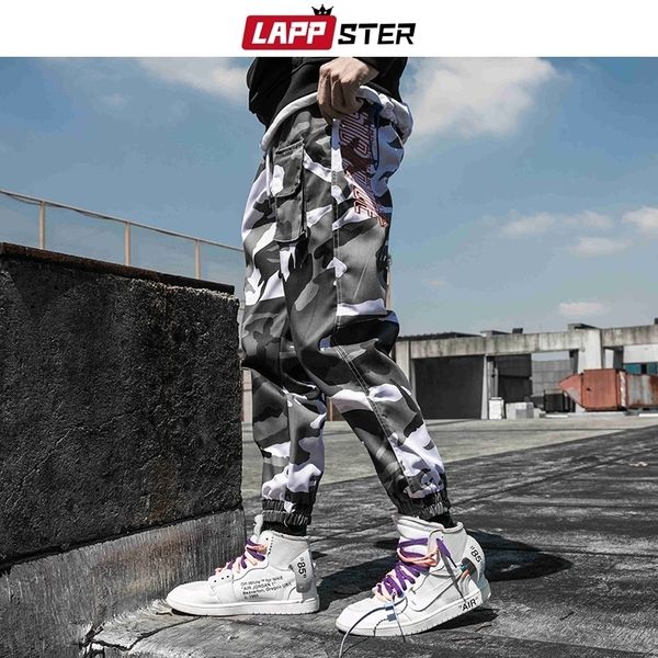 lappster men camouflage joggers sweatpants streetwear fashions hip hop black camo cargo pants overalls mens cotton trousers 201110
lappster men camouflage joggers sweatpants streetwear fashions hip hop black camo cargo pants overalls mens cotton trousers 201110