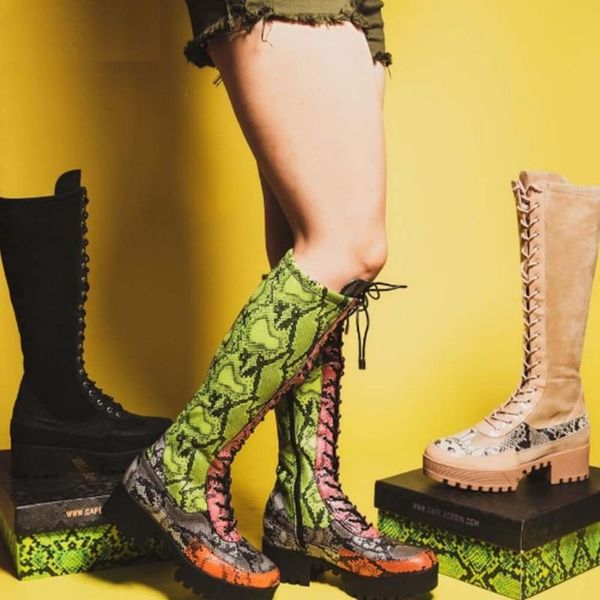 sarairis платформа zipper boots лоскутная женщины конструктор прохладный boots дамы моды змея печати круглый toe обувь, Black
sarairis платформа zipper boots лоскутная женщины конструктор прохладный boots дамы моды змея печати круглый toe обувь, Black