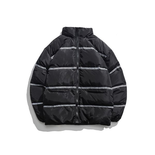2021 inverno listrado engrossado popular marca gola de casal acolchoado algodo pano masculino solto 2v47, Black
2021 inverno listrado engrossado popular marca gola de casal acolchoado algodo pano masculino solto 2v47, Black