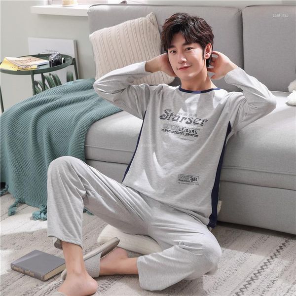 autumn winter men's cotton pajamas set letter striped sleepwear cartoon pajama casual sleep&lounge pyjamas plus size 3xl pijama1, Black;brown
autumn winter men's cotton pajamas set letter striped sleepwear cartoon pajama casual sleep&lounge pyjamas plus size 3xl pijama1, Black;brown