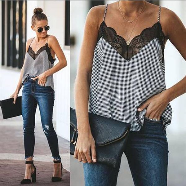 2020 summer lace v neck vest women sleeveless casual loose tank female shirts plus size, White
2020 summer lace v neck vest women sleeveless casual loose tank female shirts plus size, White