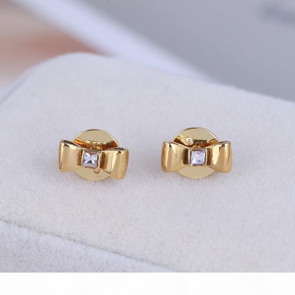 fashion- charm drop earring with crystal knot diamond 1cm for women wedding jewelry gift ps6744, Golden
fashion- charm drop earring with crystal knot diamond 1cm for women wedding jewelry gift ps6744, Golden