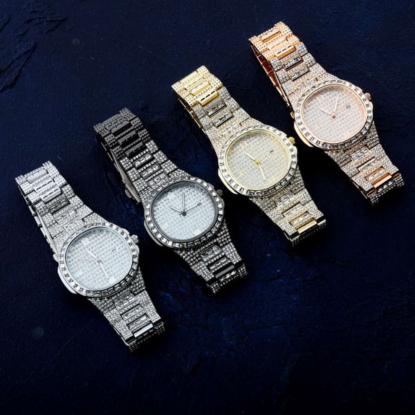 inlaid watch diamond new hip men's hop fashion large dial calendar quartz watch watch jin'ao 2u5h, Slivery;brown
inlaid watch diamond new hip men's hop fashion large dial calendar quartz watch watch jin'ao 2u5h, Slivery;brown