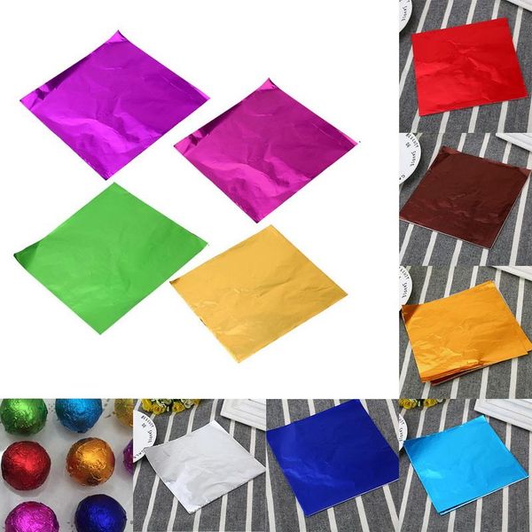 gift wrap dozzlor 100pcs 8x8cm diy aluminum foils paper chocolate candy packaging 10 colors party birthday wrapper foil sticker
gift wrap dozzlor 100pcs 8x8cm diy aluminum foils paper chocolate candy packaging 10 colors party birthday wrapper foil sticker
