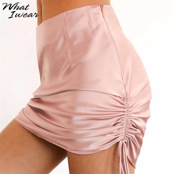 women fashion skirts adjusted high waist mini femme slim solid bottom casual streetwear lady office wear summer new lj200819, Black
women fashion skirts adjusted high waist mini femme slim solid bottom casual streetwear lady office wear summer new lj200819, Black