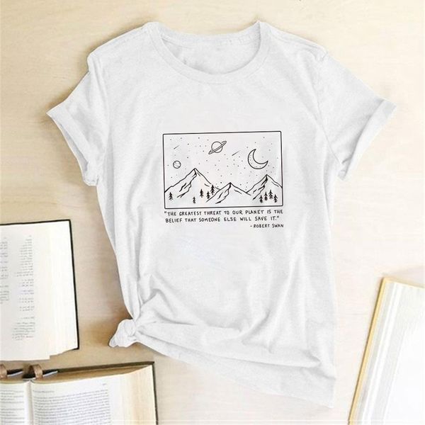 the greatest threat to our planet printing t-shirts women summer graphic tees women fashion harajuku clothes casual ropa mujer, White
the greatest threat to our planet printing t-shirts women summer graphic tees women fashion harajuku clothes casual ropa mujer, White