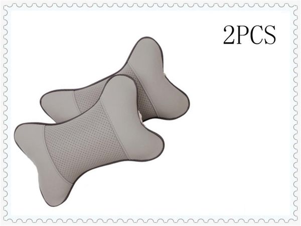 2pcs/set universal cushion pillow car headrest pu auto accessories for kuga f-series escape expedition ecosport1