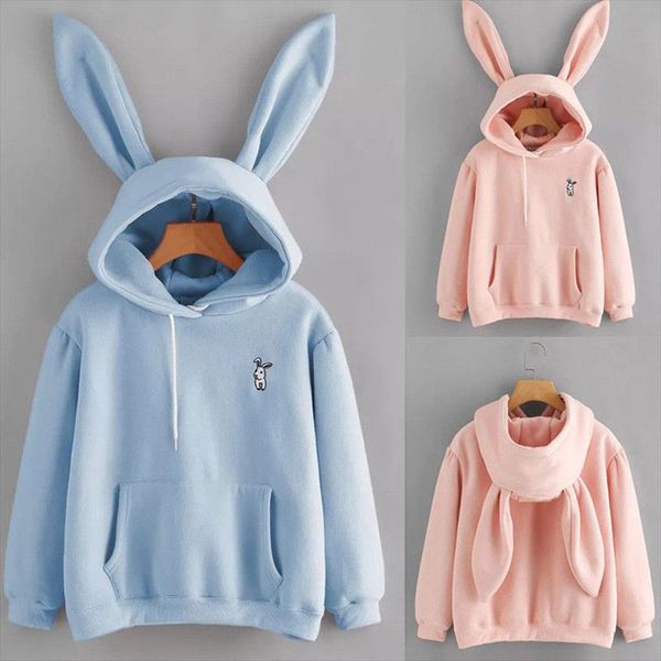 autumn winter cartoon rabbit ear long sleeve hoodies women girls hooded sweatshirts pullover coat female lovely bunny hoodies, Black
autumn winter cartoon rabbit ear long sleeve hoodies women girls hooded sweatshirts pullover coat female lovely bunny hoodies, Black