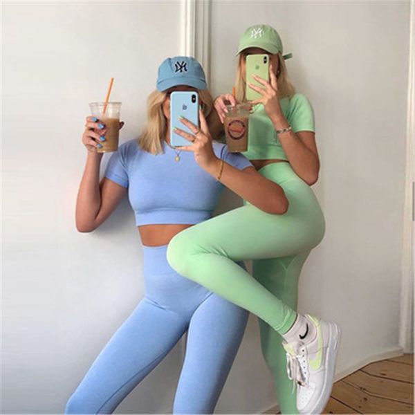 women skinny leggings pants fashion trend sport short sleeve pants designer female seamless knitting yoga fitness casual slim sportswear, Black
women skinny leggings pants fashion trend sport short sleeve pants designer female seamless knitting yoga fitness casual slim sportswear, Black
