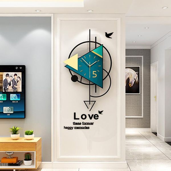 wall clocks nordic clock pendulum geometry large watch home quartz silent art modern acrylic horloge decor stickers mj1102
wall clocks nordic clock pendulum geometry large watch home quartz silent art modern acrylic horloge decor stickers mj1102
