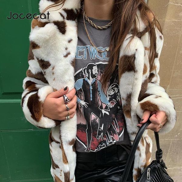 jocecat 2020 winter thick warm fur jacket coat women casual oversized faux fur overcoat turn down collar brown outerwear, Black
jocecat 2020 winter thick warm fur jacket coat women casual oversized faux fur overcoat turn down collar brown outerwear, Black
