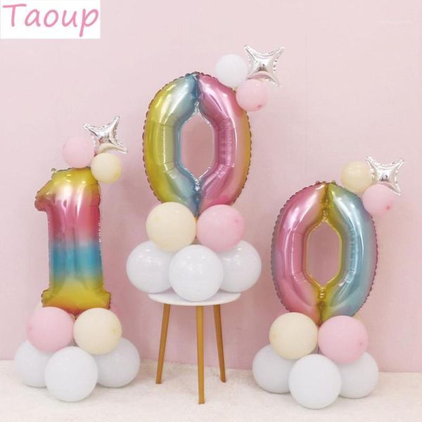 taoup 12pcs 32inch foil rainbow balloon column number ballons accessories happy birthday party decors kids baby shower decor diy1
taoup 12pcs 32inch foil rainbow balloon column number ballons accessories happy birthday party decors kids baby shower decor diy1