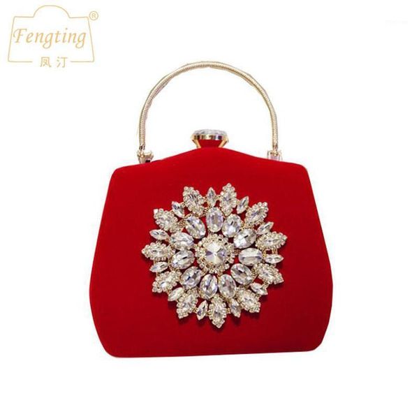 evening bags red velvet clutch purse women small bag retro crystal diamond wedding handbag exquisite chain shoulder ftb3511
evening bags red velvet clutch purse women small bag retro crystal diamond wedding handbag exquisite chain shoulder ftb3511