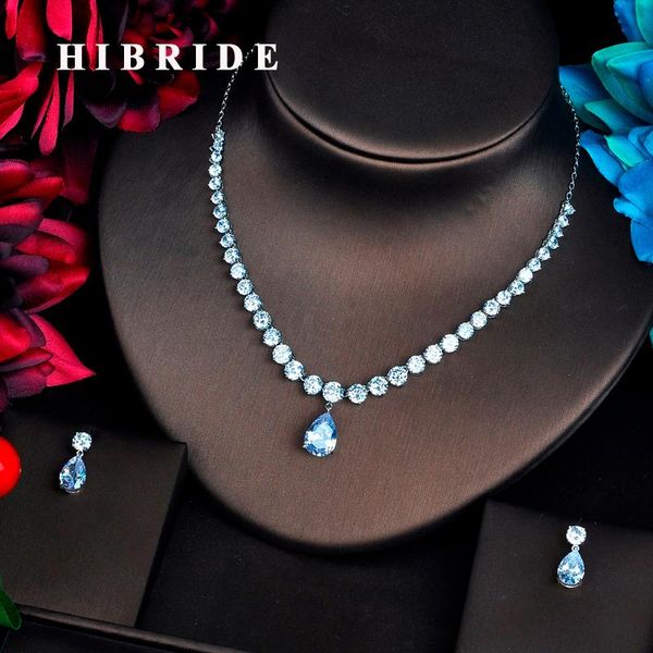 hibride fashion clear cz dubai bridal jewelry sets for women accessories pendant necklace set party jewelry n-560, Silver
hibride fashion clear cz dubai bridal jewelry sets for women accessories pendant necklace set party jewelry n-560, Silver