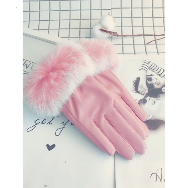 leather female dongzhen rabbit hair korean fashion plush warm touch screen driving and cycling gloves, Blue;gray
leather female dongzhen rabbit hair korean fashion plush warm touch screen driving and cycling gloves, Blue;gray