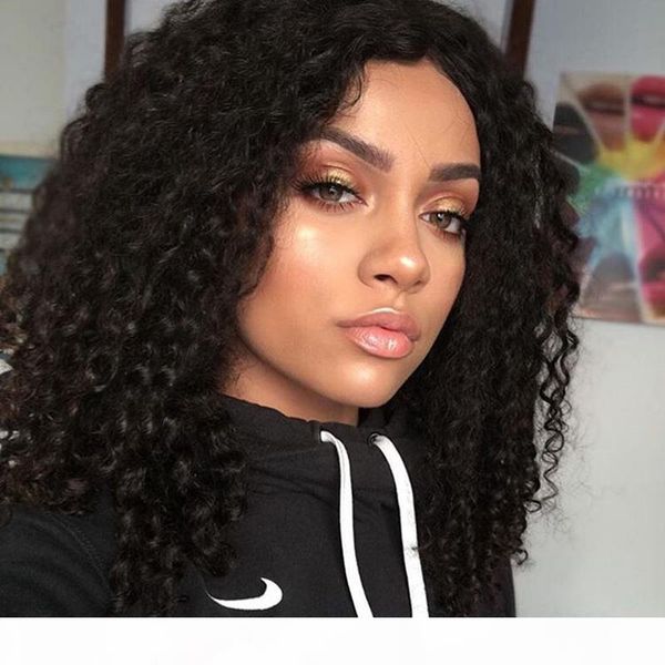 unprocessed virgin brazilian curly lace front wig for black women 150 density lace front wig with natural hairline bleached knot, Black;brown
unprocessed virgin brazilian curly lace front wig for black women 150 density lace front wig with natural hairline bleached knot, Black;brown