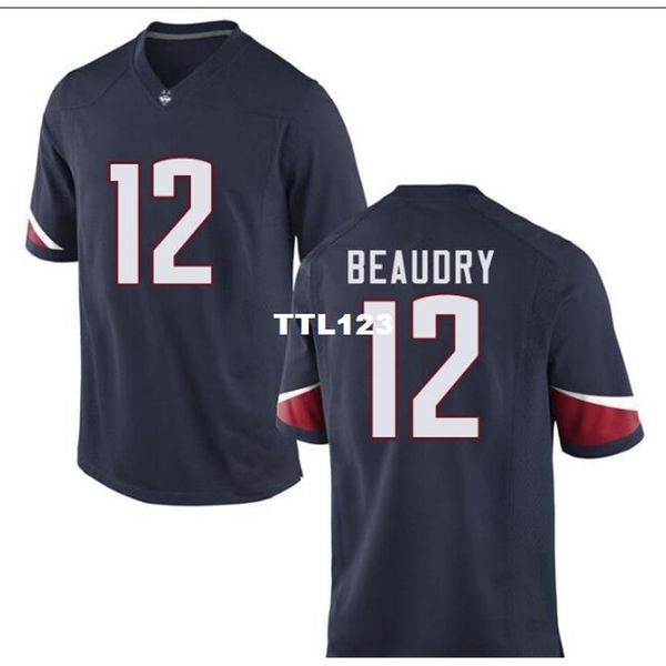 2019 new 3740 uconn huskies mike beaudry #12 real full embroidery college jersey size s-4xl or custom any name or number jersey, Black
2019 new 3740 uconn huskies mike beaudry #12 real full embroidery college jersey size s-4xl or custom any name or number jersey, Black