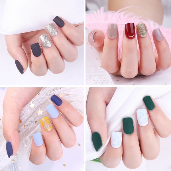 nail tip fake art press on nails with glue designs set full artificial short packaging kiss false clear cover tipsy stick square f635, Red;gold
nail tip fake art press on nails with glue designs set full artificial short packaging kiss false clear cover tipsy stick square f635, Red;gold