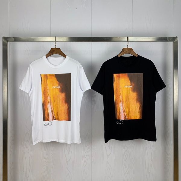 20ss summer men women cotton short sleeve mens print t shirt tee black white
20ss summer men women cotton short sleeve mens print t shirt tee black white
