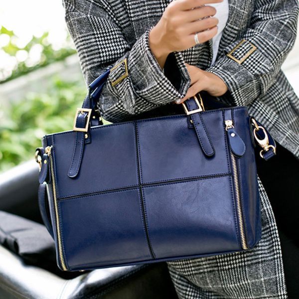 business briefcase women fashion patchwork leather messenger bag office ladies purse
business briefcase women fashion patchwork leather messenger bag office ladies purse