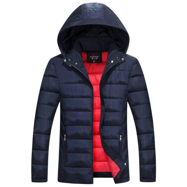 qimage 2020 plus size 4xl men winter jacket and coat mans ultra light hooded down cotton padded thin parkas jackets solid coats, Black
qimage 2020 plus size 4xl men winter jacket and coat mans ultra light hooded down cotton padded thin parkas jackets solid coats, Black