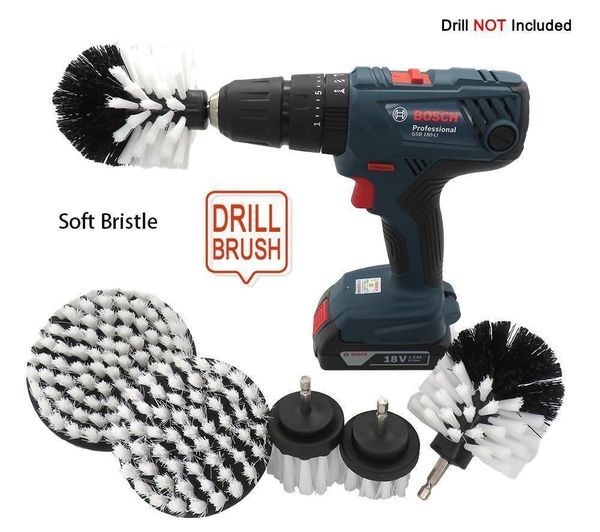 6pcs/set electric drill power scrub clean brush electric drill brush kit for grout, tiles,bathroom, kitchen & q jllxon
6pcs/set electric drill power scrub clean brush electric drill brush kit for grout, tiles,bathroom, kitchen & q jllxon
