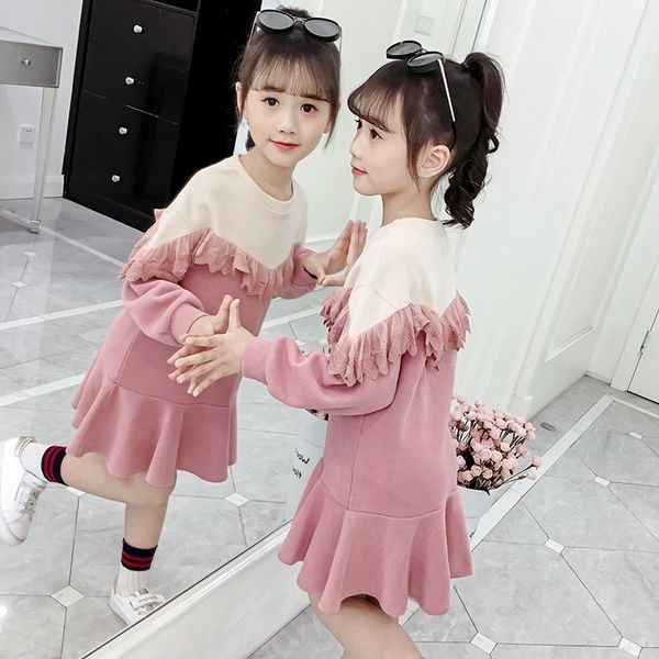 t2twy 2020 new children's princess dress girls children's lace ax7y7 autumn stitching dress sweater princess, Black;gray
t2twy 2020 new children's princess dress girls children's lace ax7y7 autumn stitching dress sweater princess, Black;gray