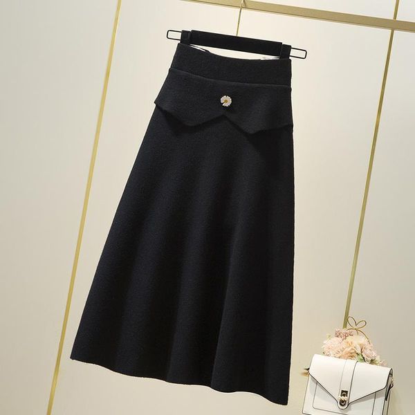 a-line 2021 new midi female thick winter black elegant skirt y345 fmzs
a-line 2021 new midi female thick winter black elegant skirt y345 fmzs