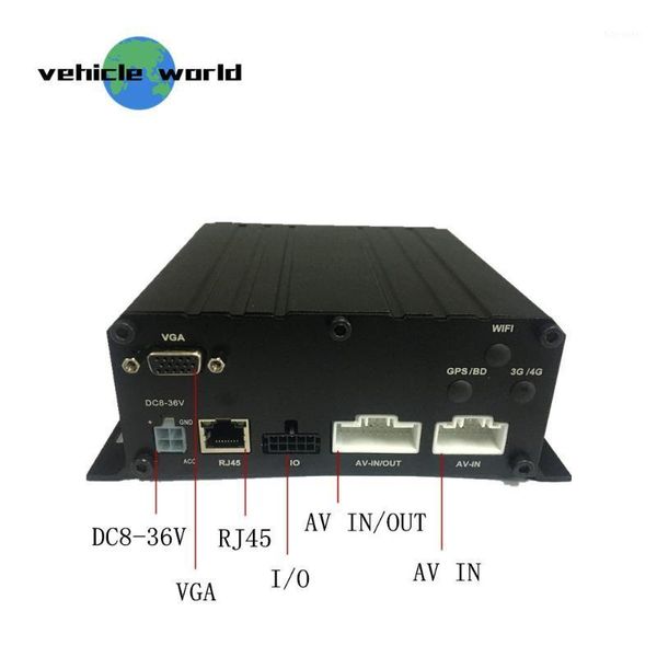 h.264 ahd 1080p hdd sd card 6ch mobile dvr for school bus vehicle car taxi trailer truck1, Black;white
h.264 ahd 1080p hdd sd card 6ch mobile dvr for school bus vehicle car taxi trailer truck1, Black;white