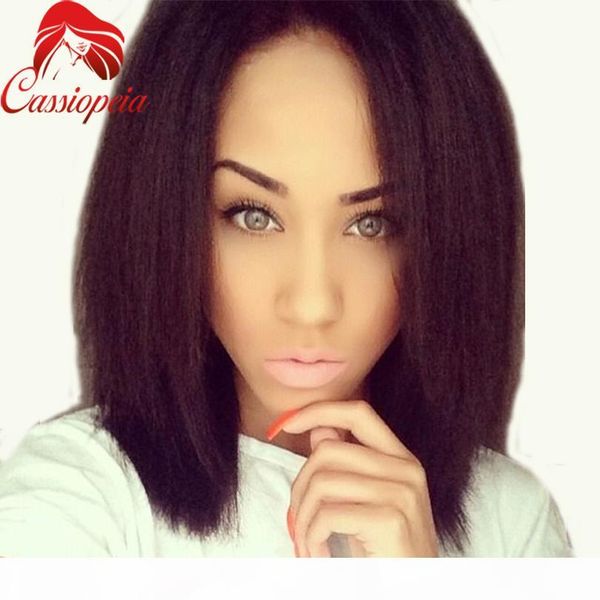 yaki bob human hair wigs for black women short bob upart wigs middle part virgin malaysian light yaki u part wig ing, Black;brown
yaki bob human hair wigs for black women short bob upart wigs middle part virgin malaysian light yaki u part wig ing, Black;brown
