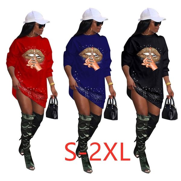 women clothing lips dress gliter big mouth print oversize blouse hoodie long sleeve pullover dresses casual party t-shirt skirt g20301, White
women clothing lips dress gliter big mouth print oversize blouse hoodie long sleeve pullover dresses casual party t-shirt skirt g20301, White
