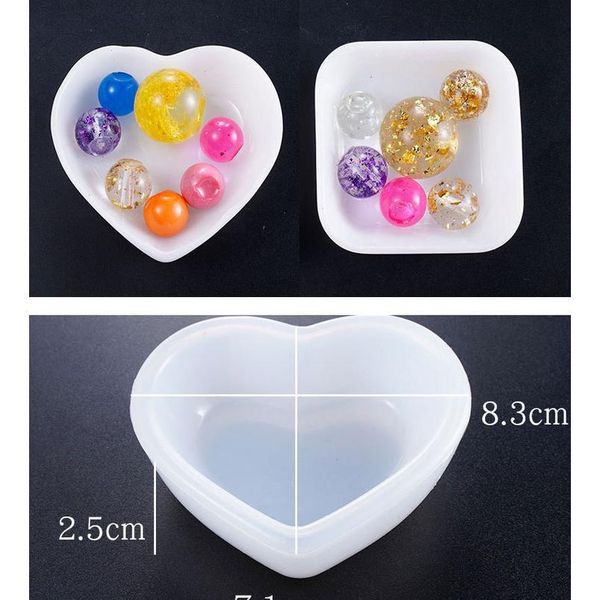 heart square dish sile mould for jewelry plant mold jewelry making tools gift dish s bbymgy, Black
heart square dish sile mould for jewelry plant mold jewelry making tools gift dish s bbymgy, Black