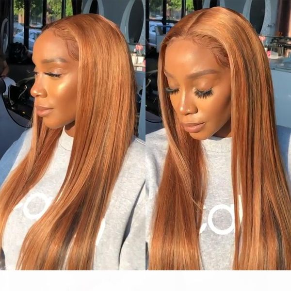 13x4 lace front human wig brazilian 28 30 32 inch straight human hair wigs 150 density orange ginger color pre plucked wig remy, Black 
13x4 lace front human wig brazilian 28 30 32 inch straight human hair wigs 150 density orange ginger color pre plucked wig remy, Black